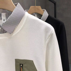 Pocket Type Men's Polo T-Shirt – Classic Fit, Breathable Cotton, Everyday Comfort