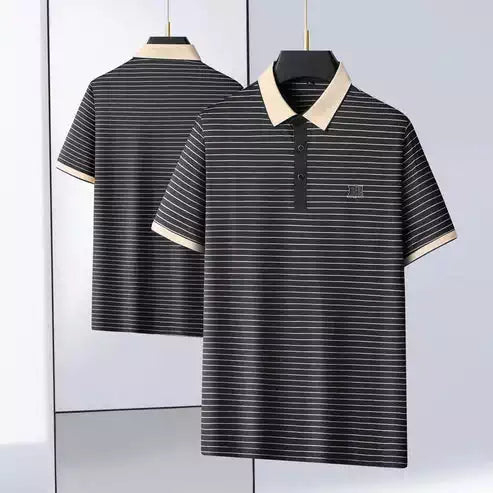 Lining Men's Polo T-Shirt – Classic Fit, Breathable Cotton, Everyday Comfort