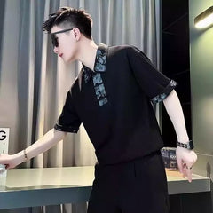 Dual Color Men's Polo T-Shirt – Classic Fit, Breathable Cotton, Everyday Comfort