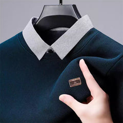 Ribbed Men's Polo T-Shirt – Classic Fit, Breathable Cotton, Everyday Comfort