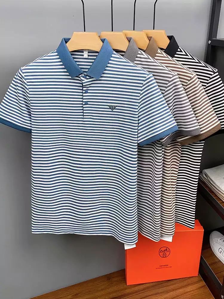 Lining Men's Polo T-Shirt – Classic Fit, Breathable Cotton, Everyday Comfort