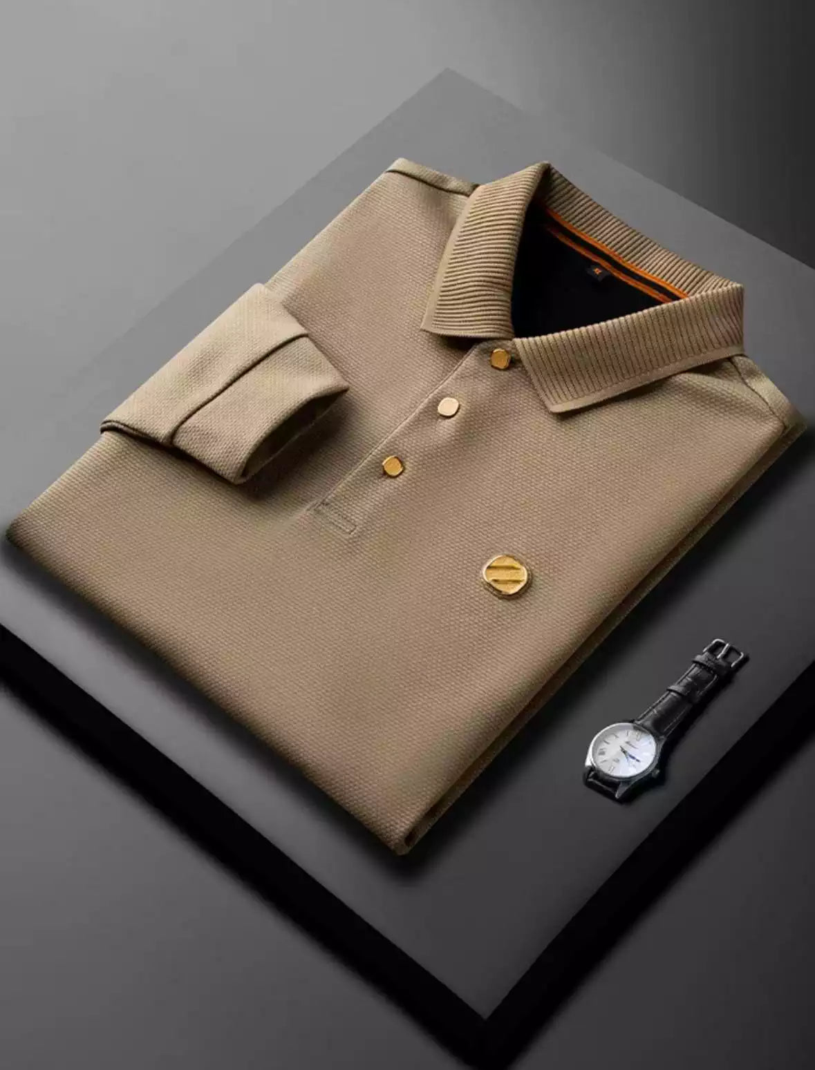 Tees Men's Polo T-Shirt – Classic Fit, Breathable Cotton, Everyday Comfort