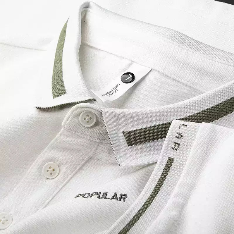 Popular Men's Polo T-Shirt – Classic Fit, Breathable Cotton, Everyday Comfort