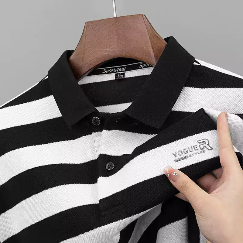 Vouge Men's Polo T-Shirt – Classic Fit, Breathable Cotton, Everyday Comfort
