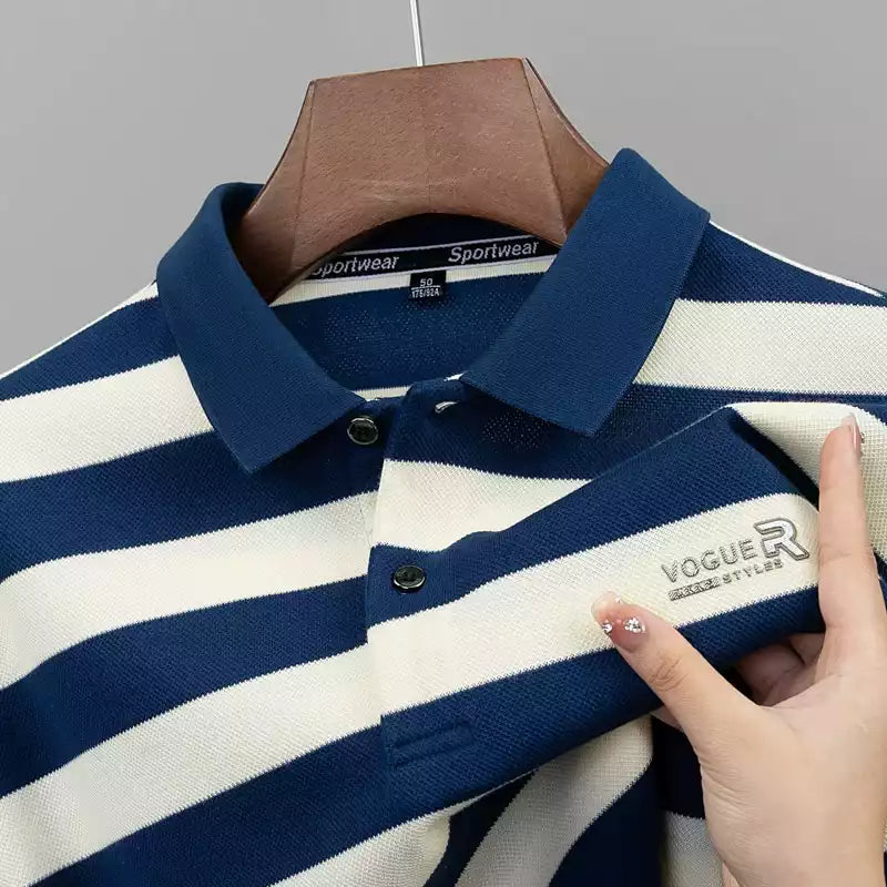 Vouge Men's Polo T-Shirt – Classic Fit, Breathable Cotton, Everyday Comfort