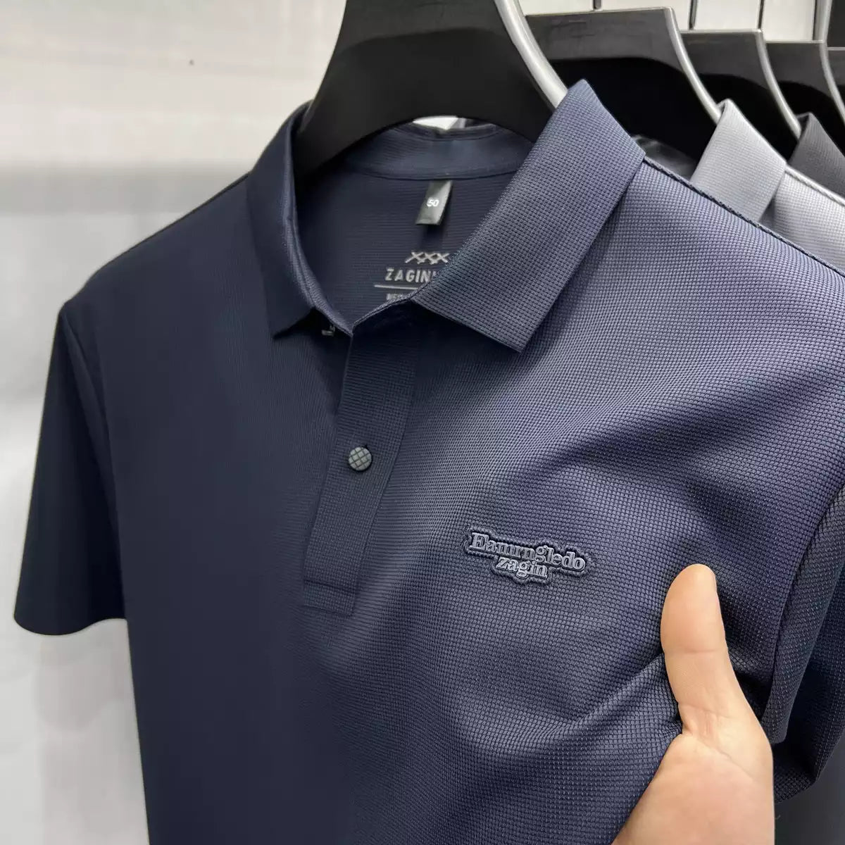 Ziledo Men's Polo T-Shirt – Classic Fit, Breathable Cotton, Everyday Comfort